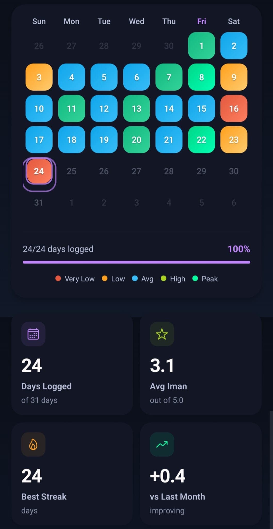 App screenshot